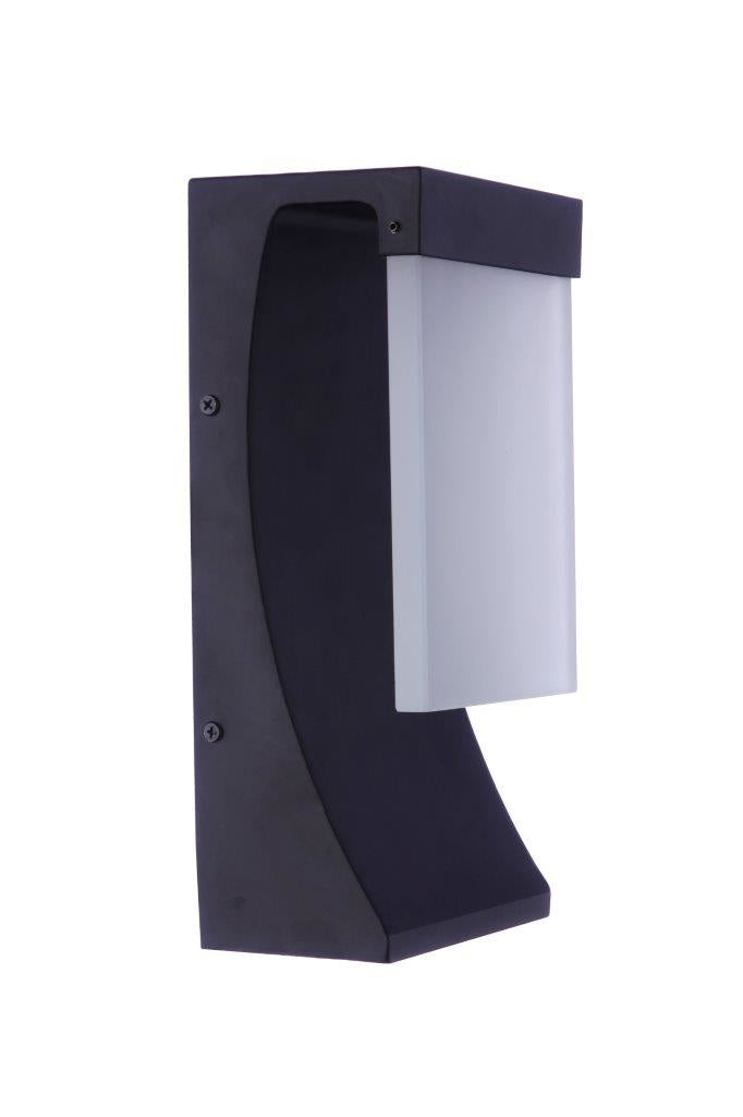 ZA5804-MN-LED - Vault 1 Light 12" High Outdoor Wall Lantern - Midnight