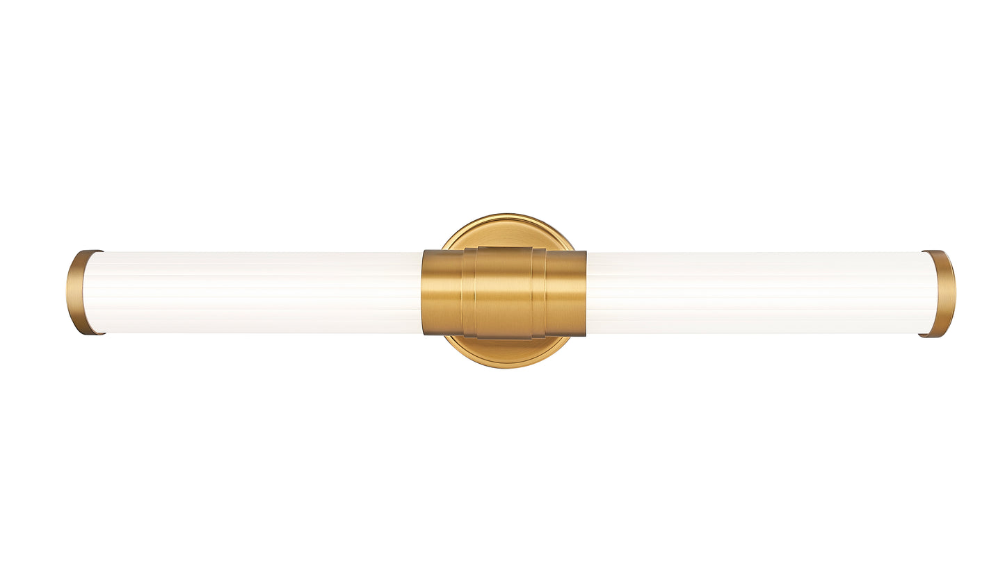 1020-25W-MGLD-LED - Warwick 1 Light 25" Vanity - Modern Gold
