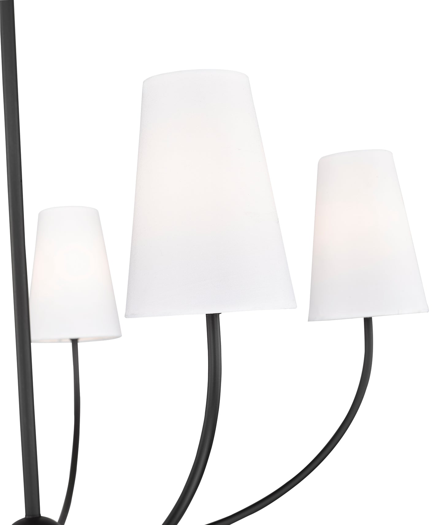 3040-32MB - Shannon 5 Light 32" Chandelier - Matte Black
