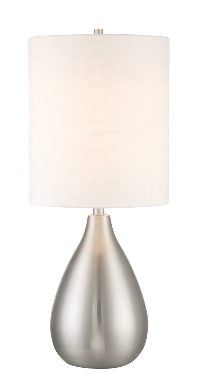 87004BNK-T - Leri 1 Light 29" High Table Lamp - Brushed Nickel