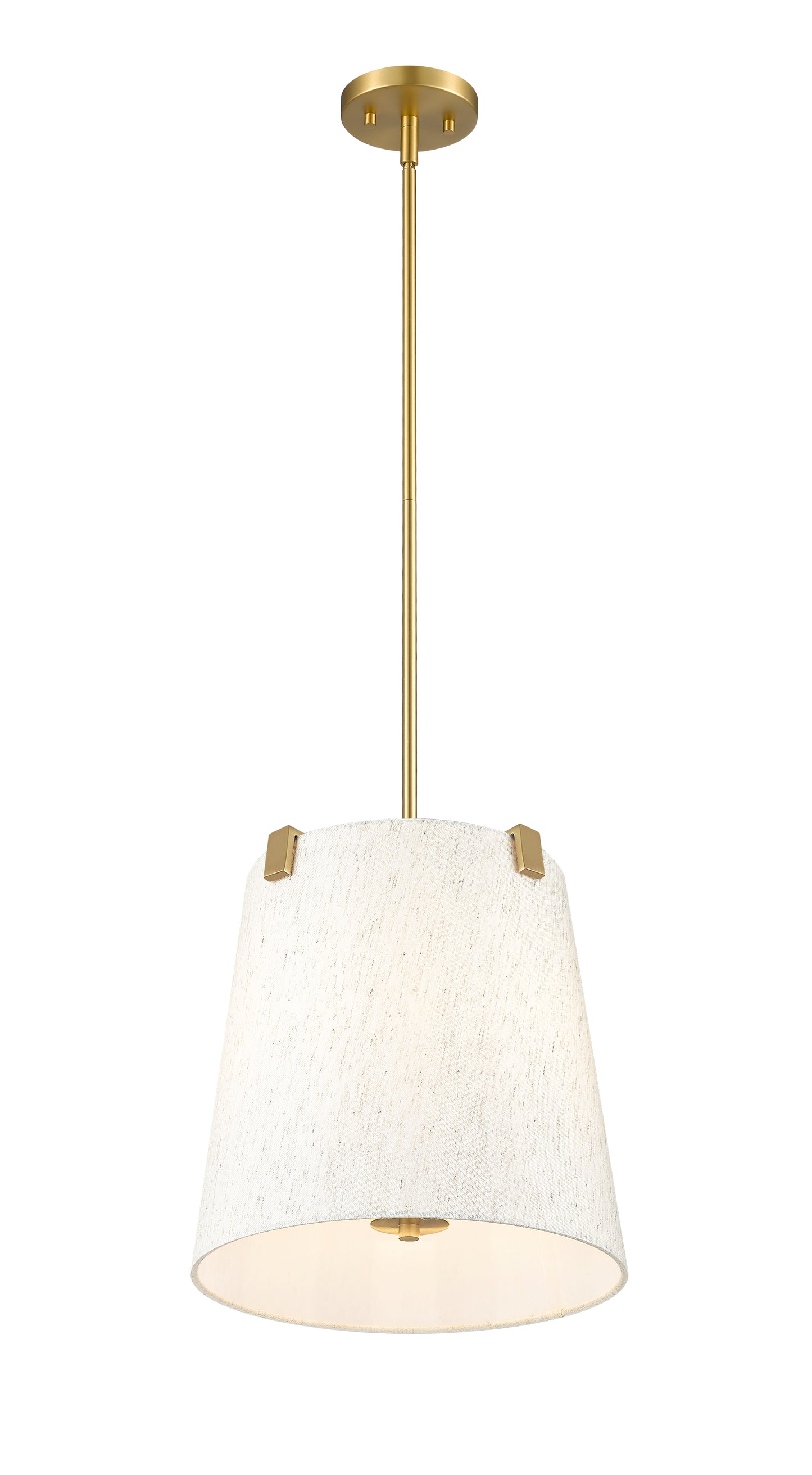 3502P13-MGLD - Weston 3 Light 13" Pendant - Modern Gold