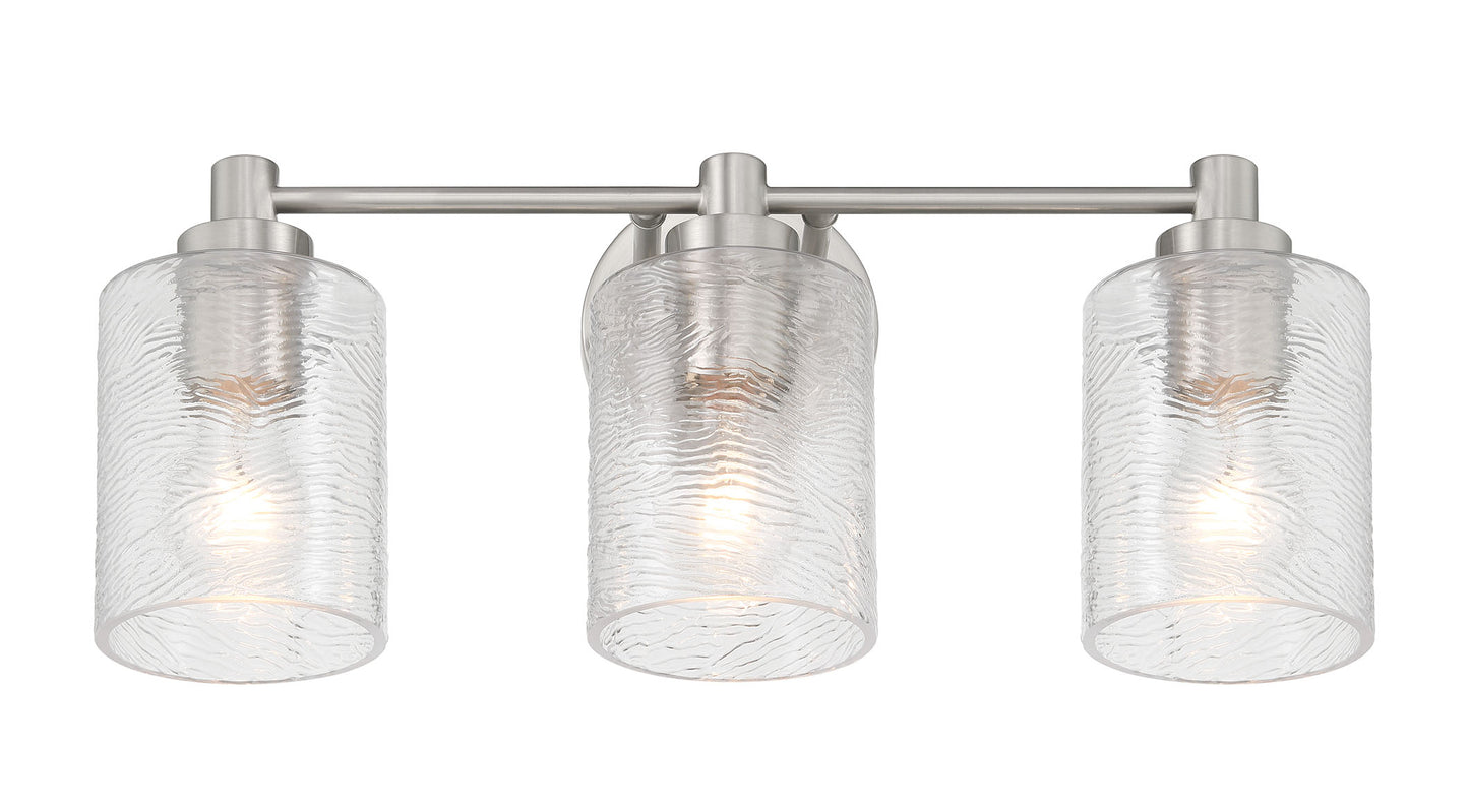60203-BNK - Lyndsey 3 Light 20" Wide Vanity Light - Brushed Nickel