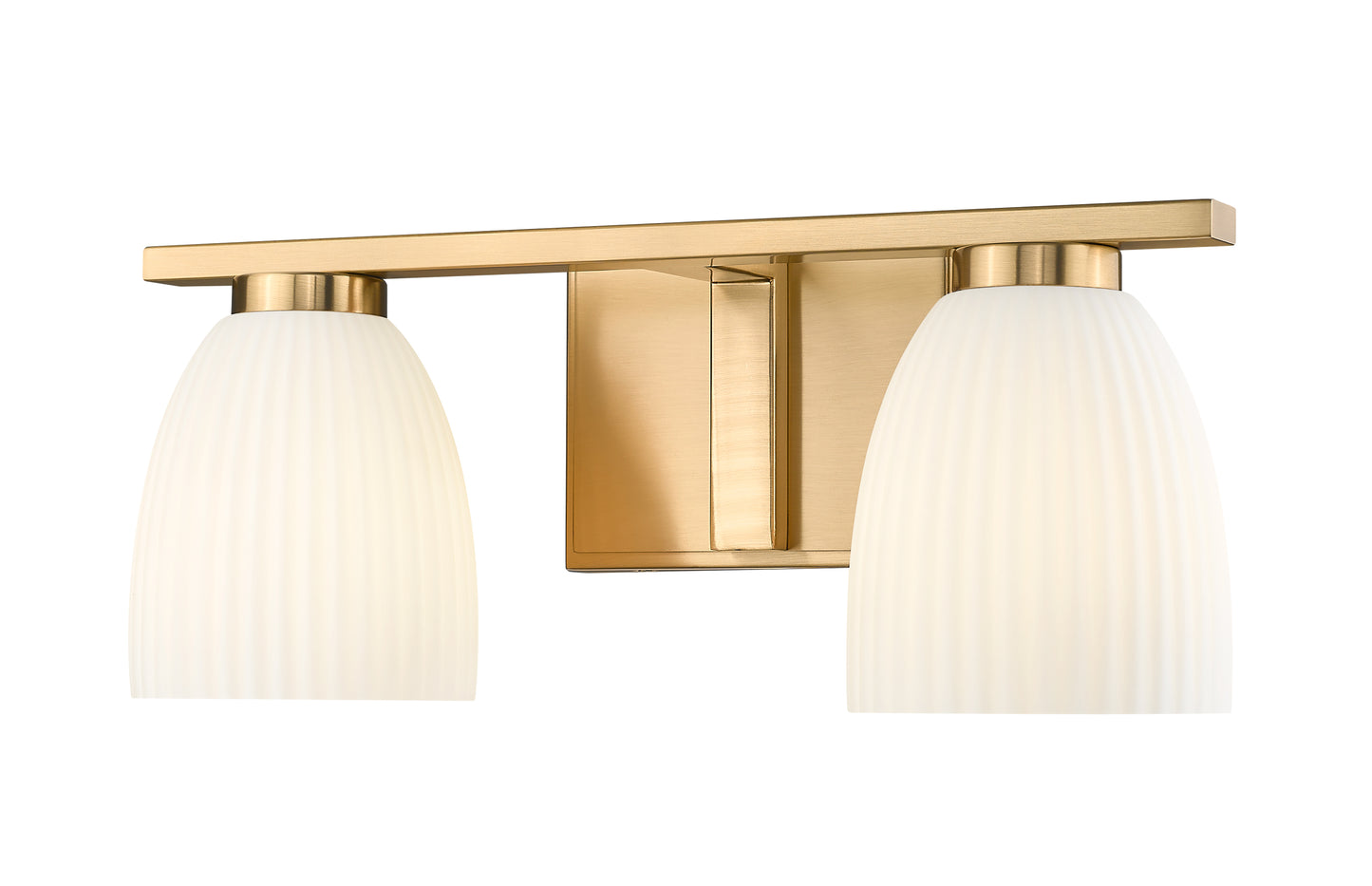 7518-2V-MGLD - Naya 2 Light 16" Vanity - Modern Gold