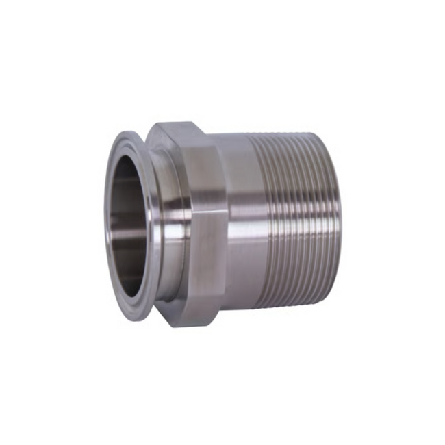 21MP-G100 - Valve - 304 Stainless Steel - Sanitary Clamp Adapter - Male NPT Adapter - 1" Tube OD - 1" NPT