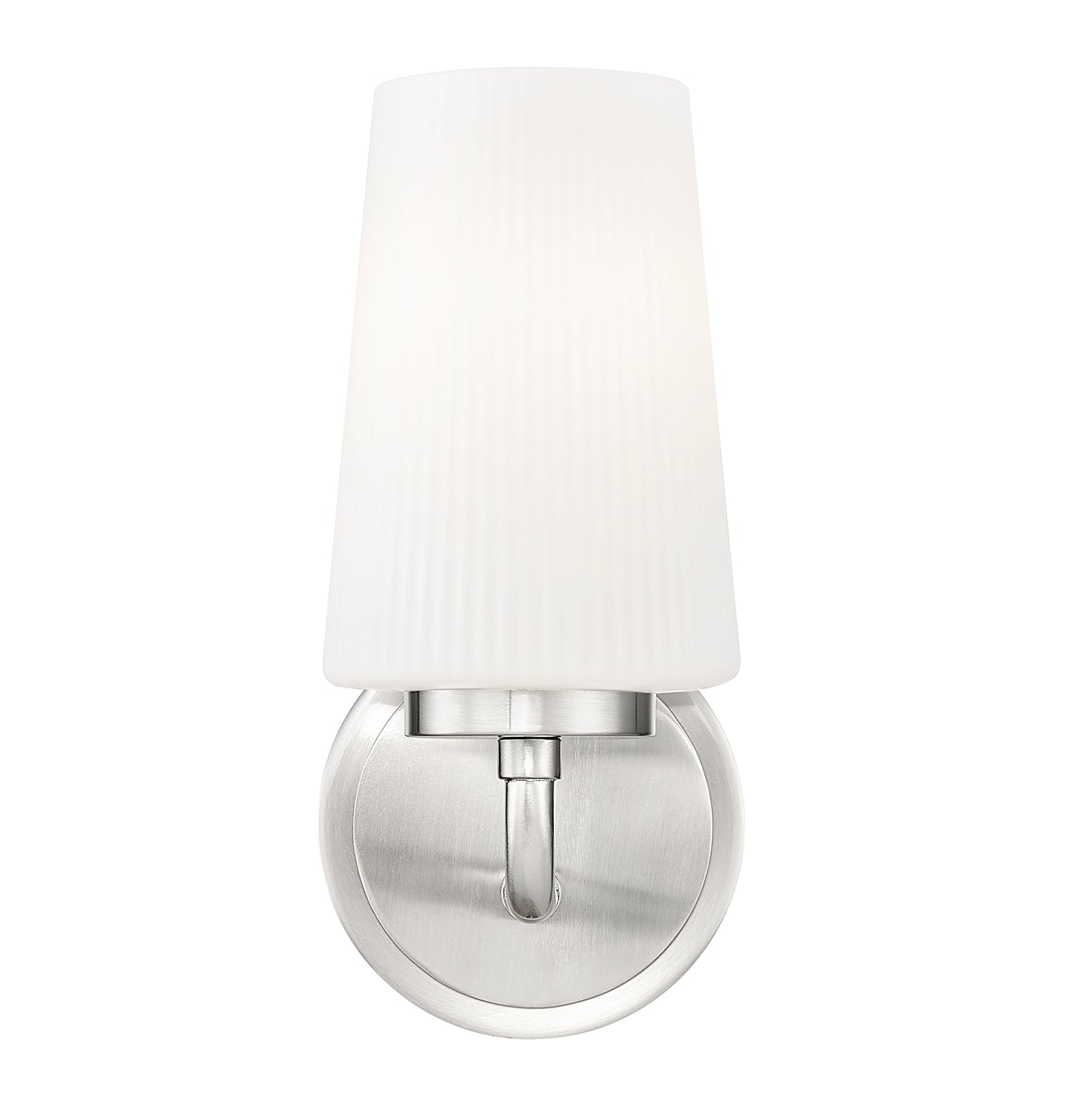 7005-1S-BN - Montford 1 Light Wall 10" Sconce - Brushed Nickel