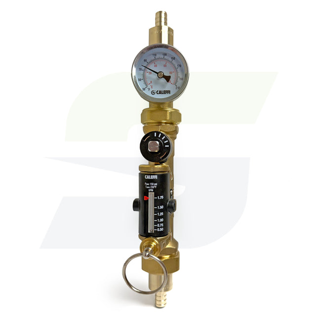 132435AFC - QuickSetter Balancing Valve w/ Flow Meter 0.5 - 1.8 GPM - 1/2" PEX Crimp