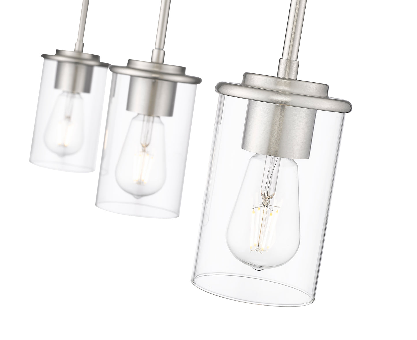 742MP-3BN - Thayer 3 Light 5" Pendant - Brushed Nickel