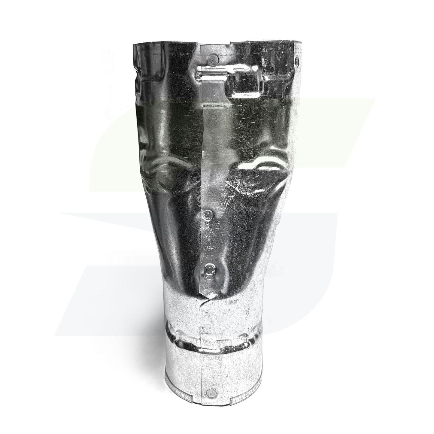 4MOR - Type B Gas Vent Oval to Round Adapter - 4"