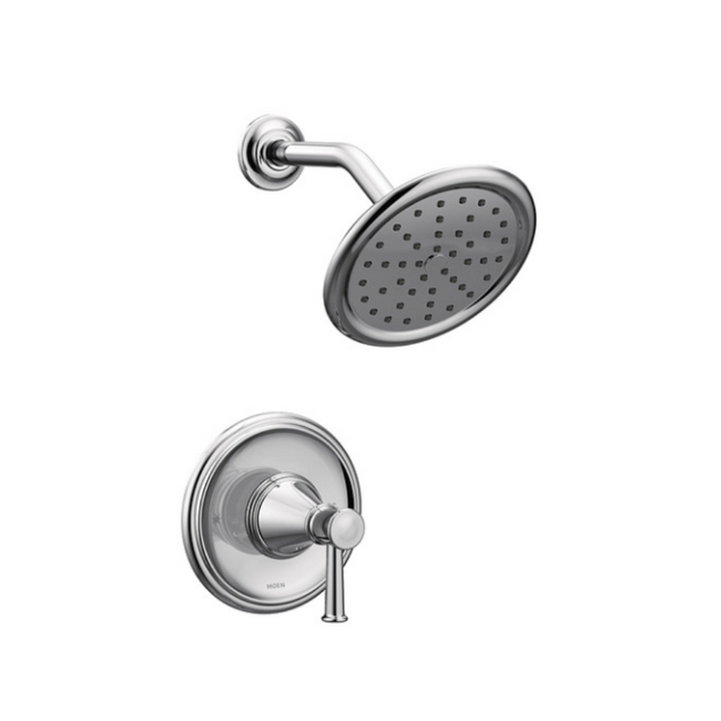 CL123815 - 8" Shower Arm and Flange - Chrome