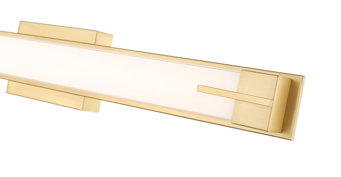 4100-33W-MGLD-LED - Chase 1 Light 33" Vanity - Modern Gold