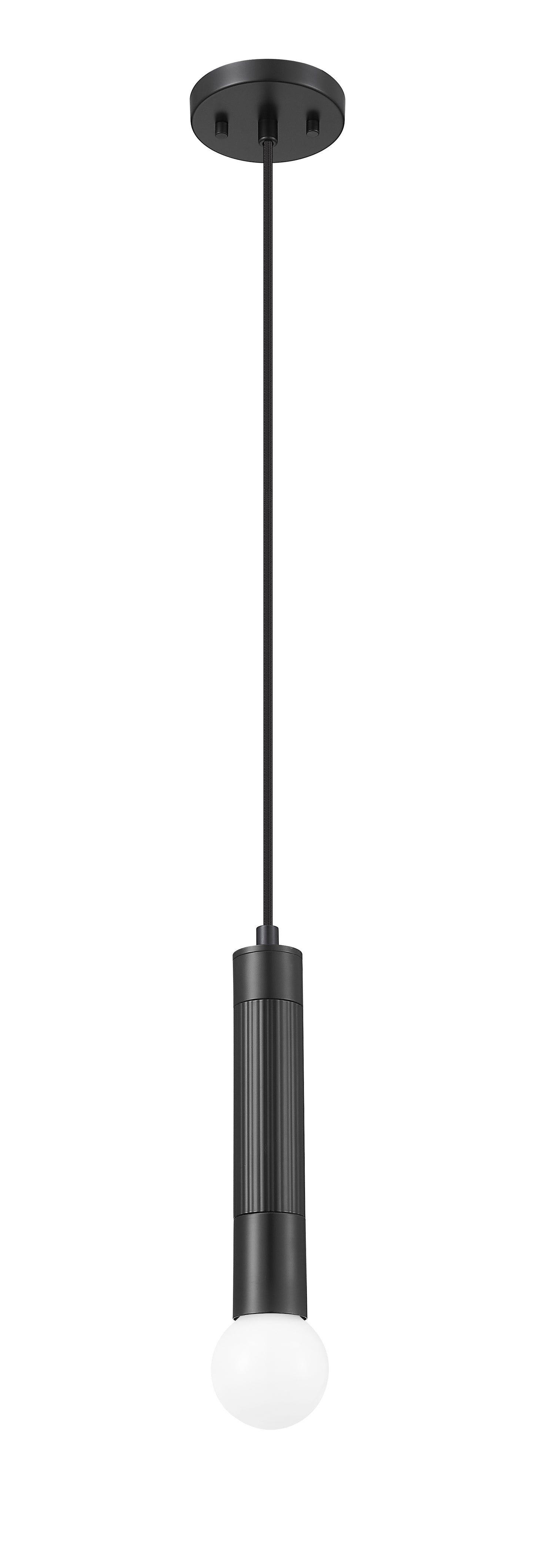 1956P-MB - Stari 1 Light 5" Pendant - Matte Black