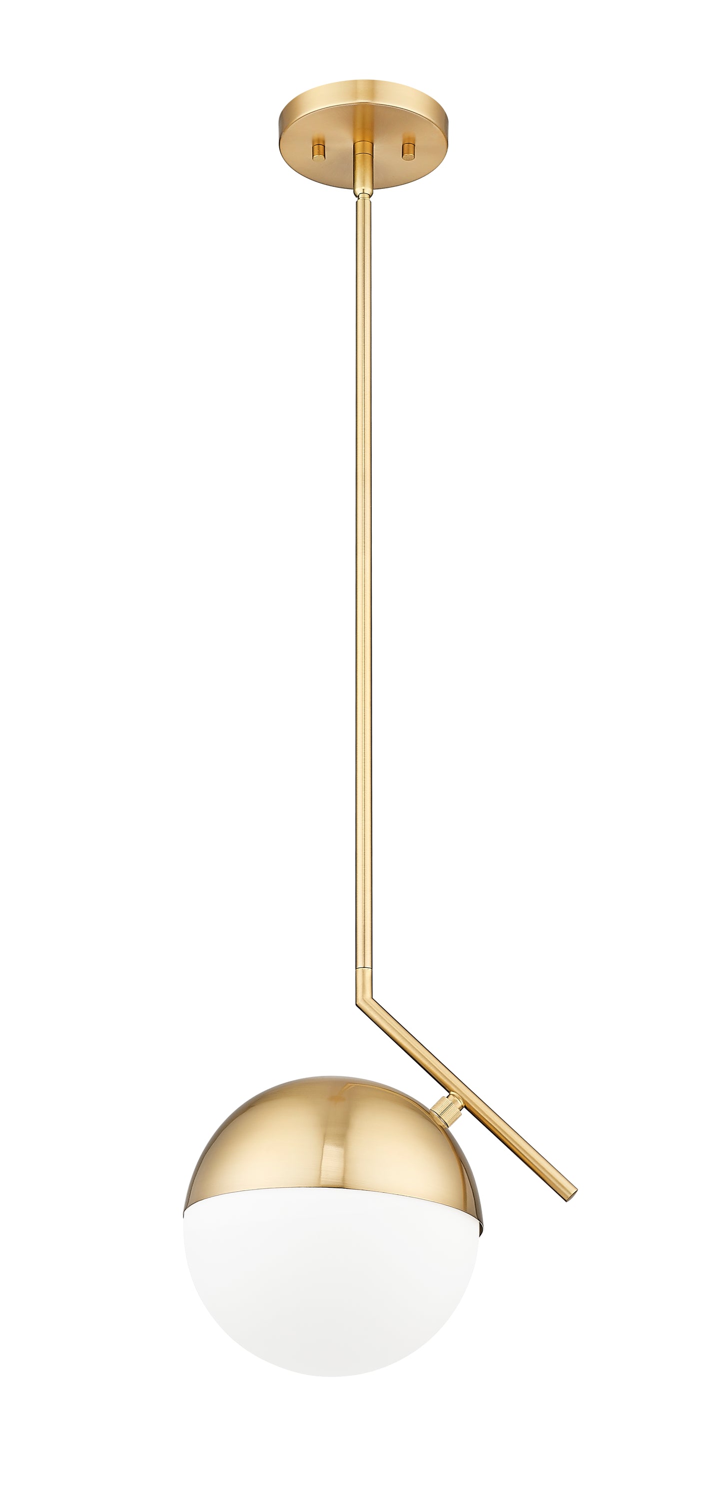 7517P11-MGLD - Realm Sphere 1 Light 11" Pendant - Modern Gold