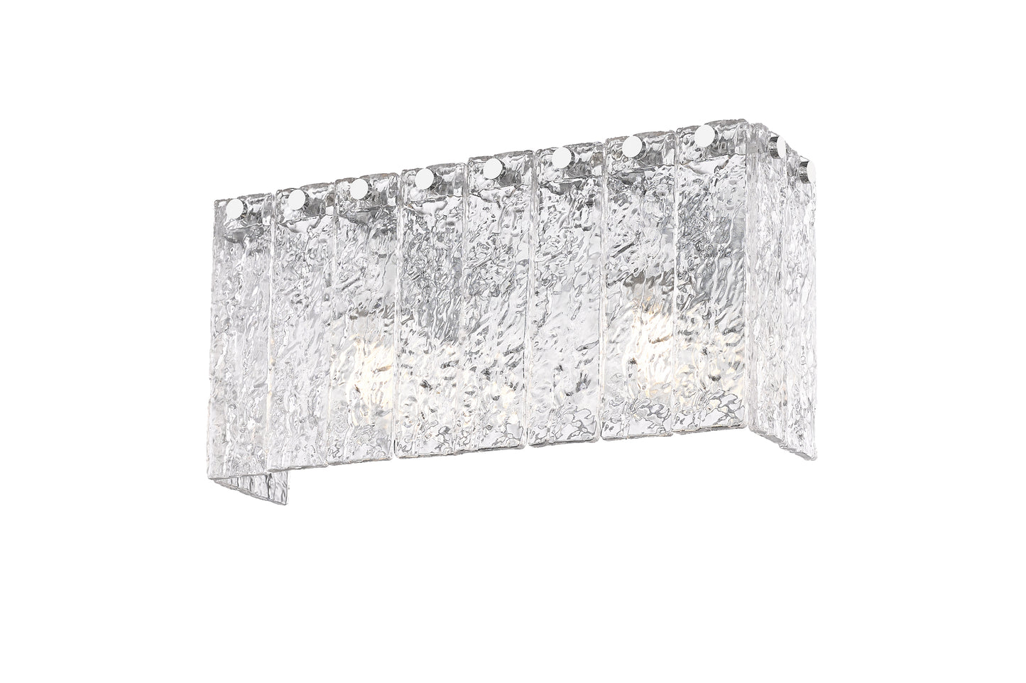 1943-2V-CH - Glacier 2 Light 15" Vanity - Chrome