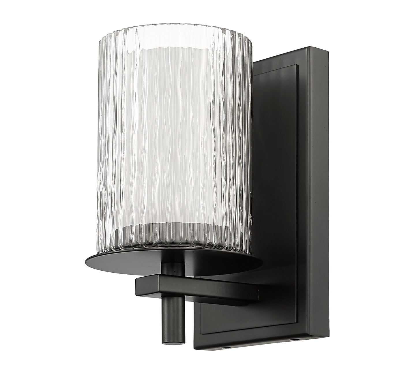 1949-1S-MB - Grayson 1 Light Wall 8" Sconce - Matte Black