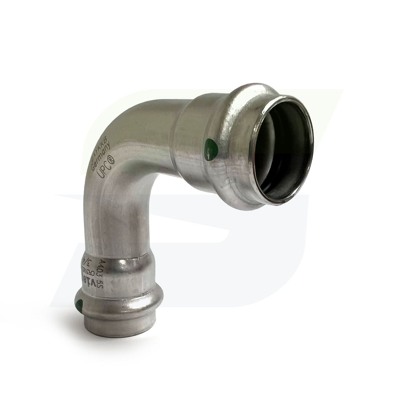 80405 - 3/4" ProPress Stainless Steel 90 Degree Elbow w/ EPDM Seal