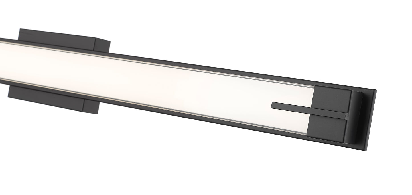 4100-43W-MB-LED - Chase 1 Light 43" Vanity - Matte Black