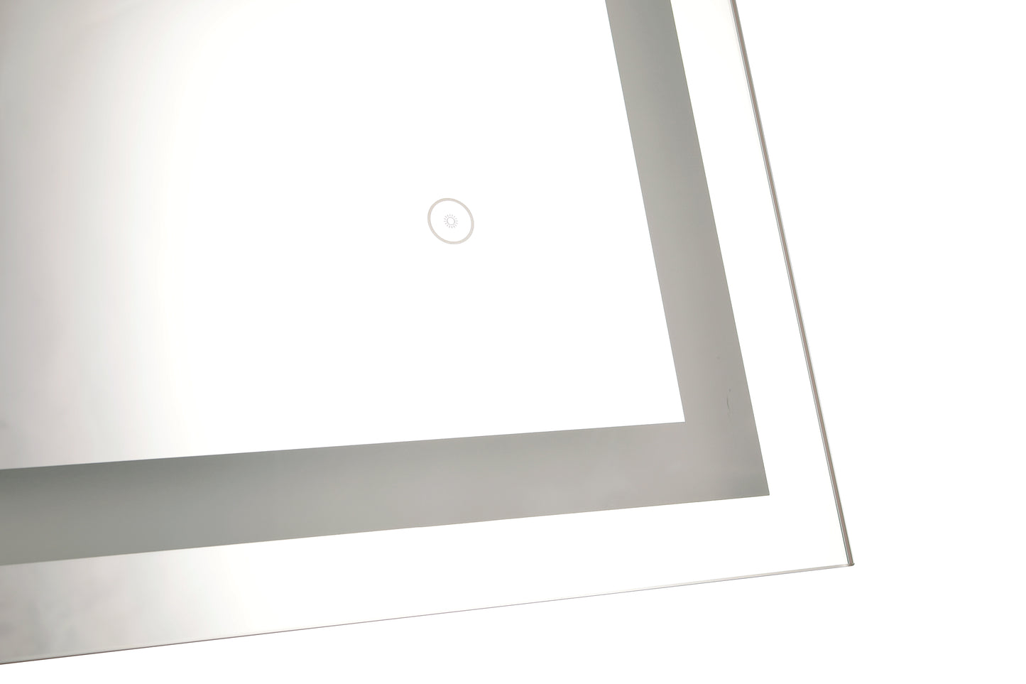 MIR2409RT-W3C - Meredith 1 Light 24" Wide Illuminated Mirror - White