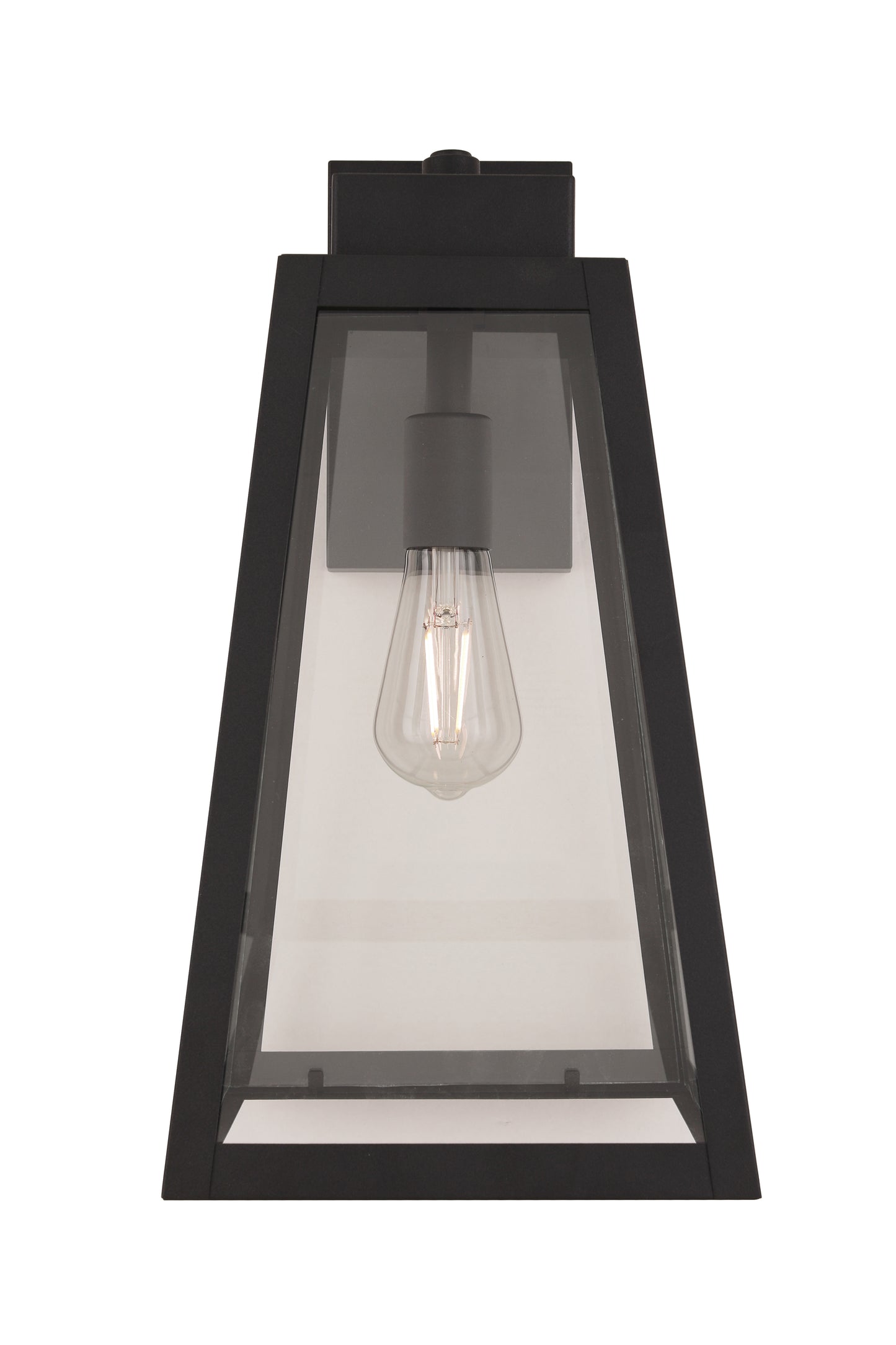 ZA6924-TB - Sorano 1 Light 17" High Outdoor Wall Lantern - Textured Black