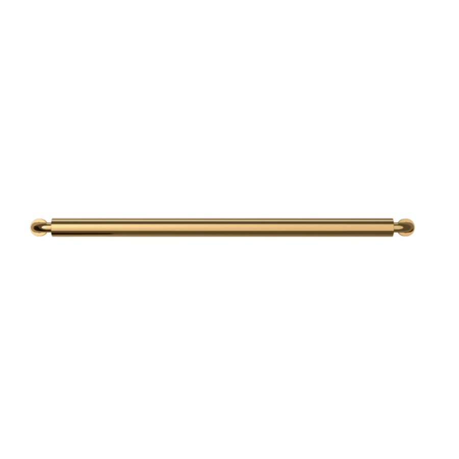 4956031 - 18" Centers - Hollywood Hills Appliance Pull - Unlacquered Brass