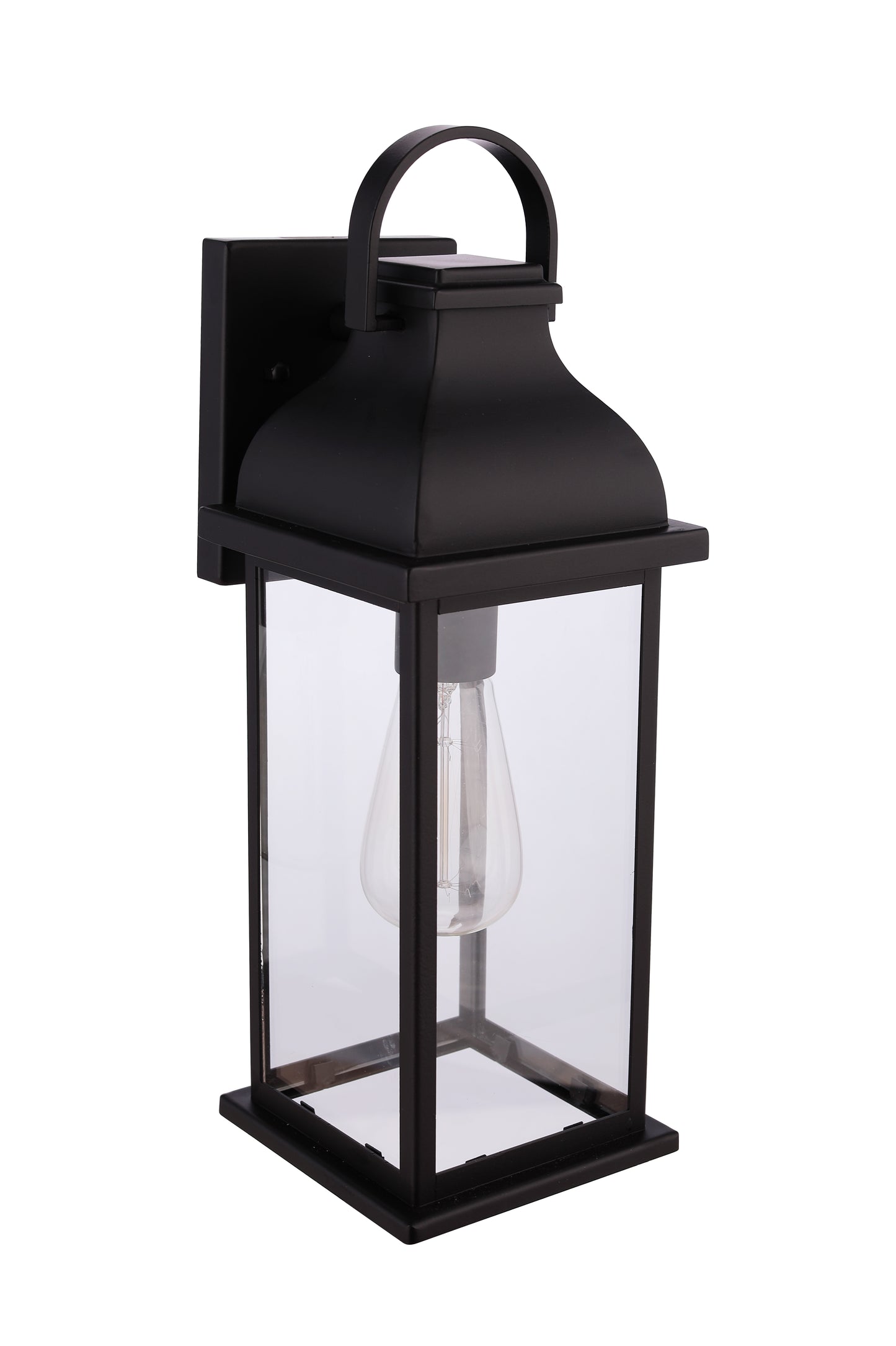 ZA7204-MN - Bent Tree 1 Light 16" High Outdoor Wall Lantern - Midnight