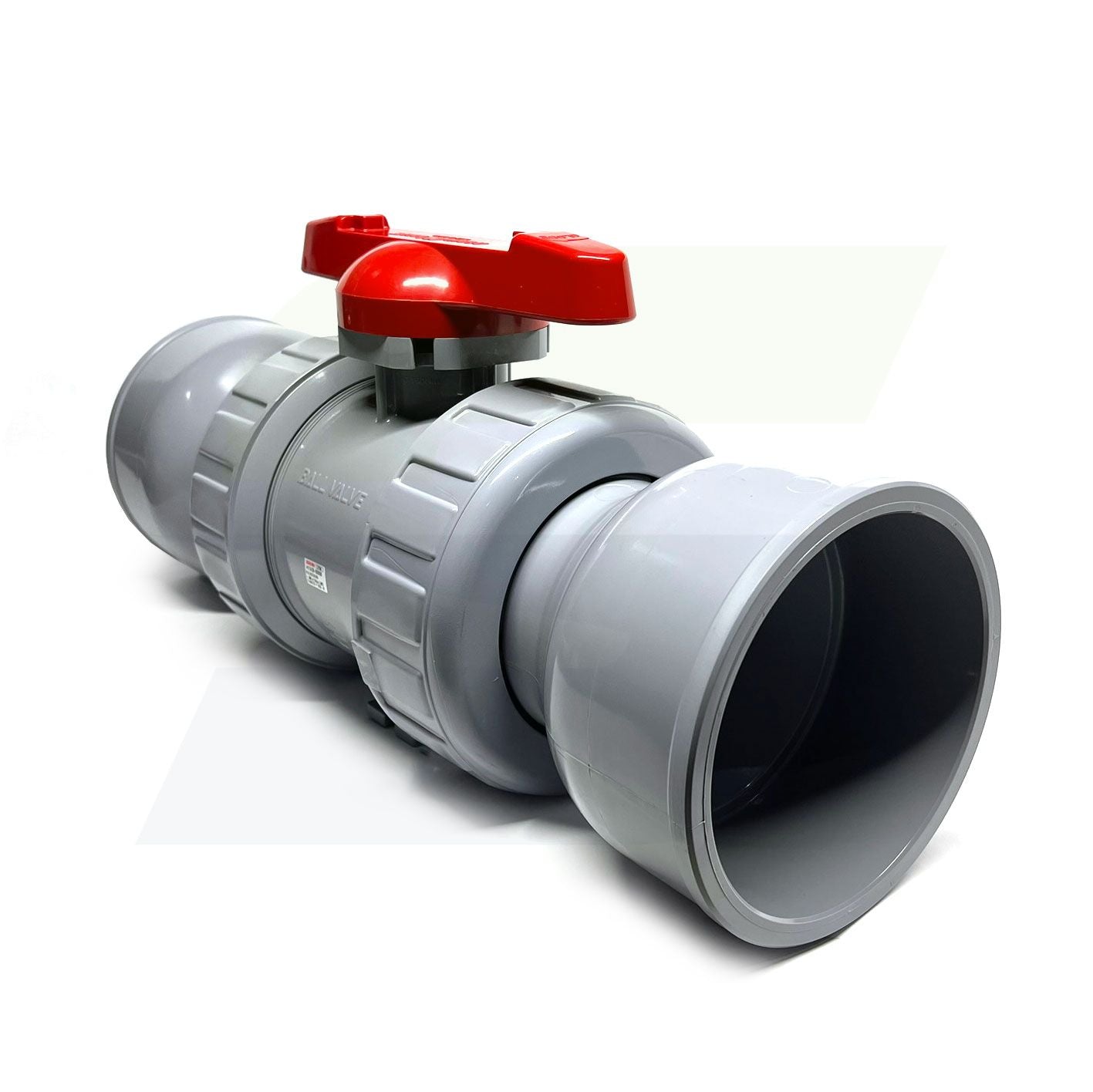 1610060 - 6" True Union In-line Ball Valve - CPVC, Socket, EPDM Seal