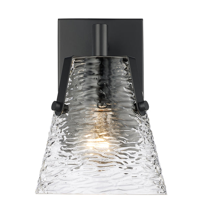 1101-1S-MB - Analia 1 Light Wall 9" Sconce - Matte Black