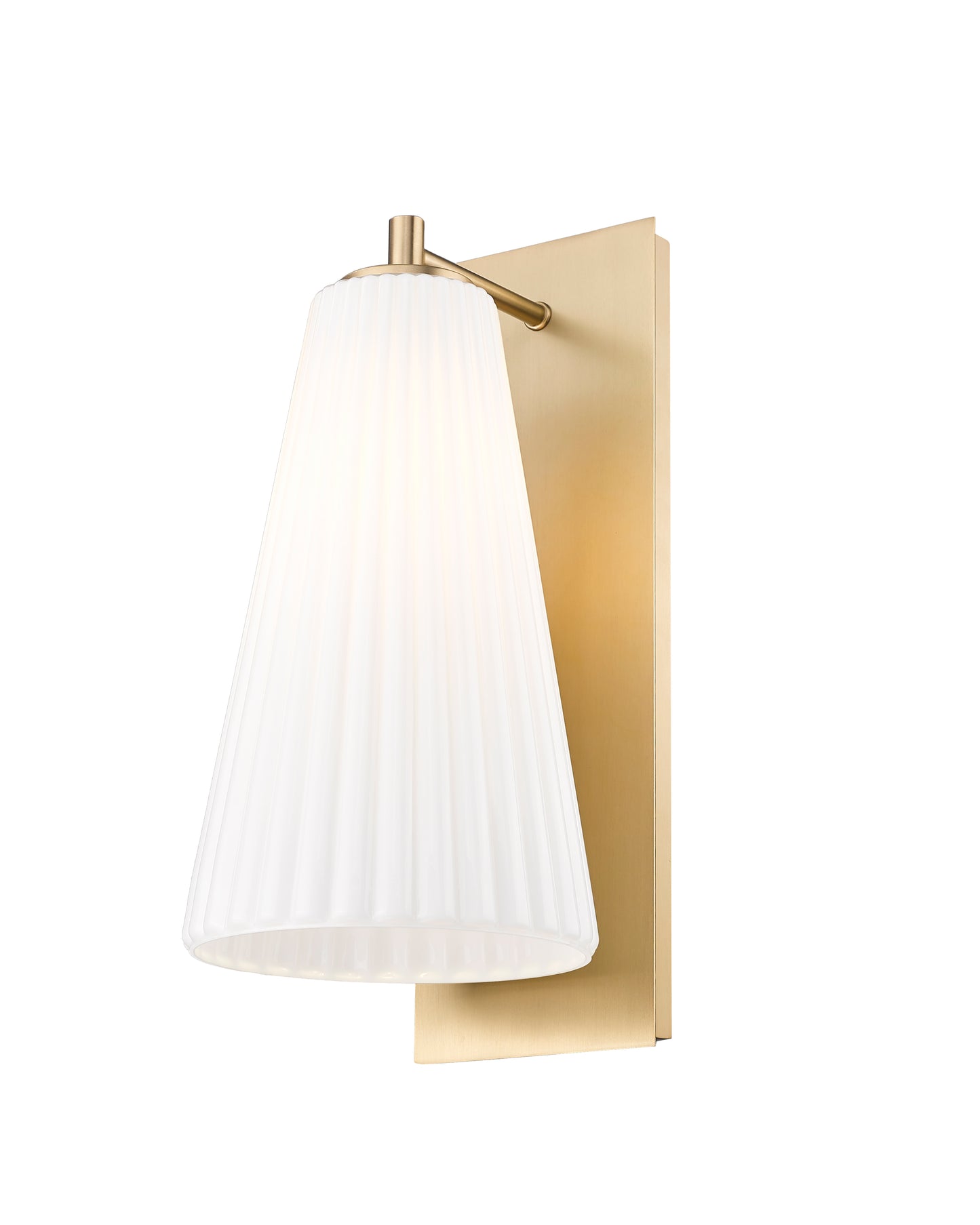 3043-1SL-MGLD - Farrell 1 Light Wall 16" Sconce - Modern Gold