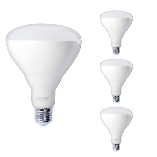 772860 - Dimmable Frost BR40 LED Light Bulb - 15 Watt - 2700K - 4 Pack
