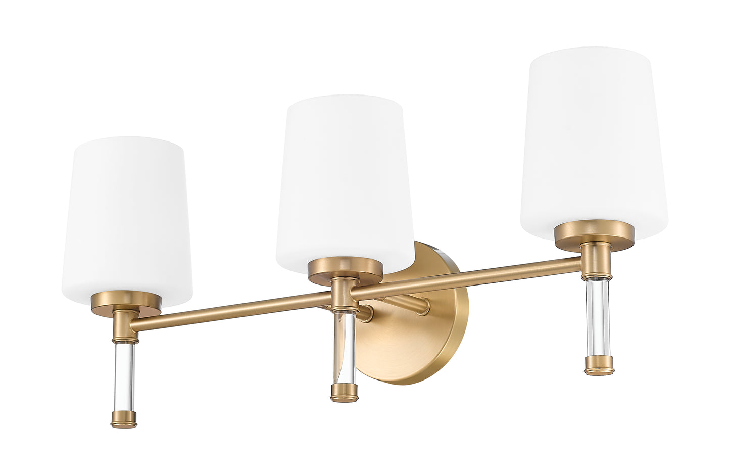 7700-3V-MGLD - Henri 3 Light 24" Vanity - Modern Gold