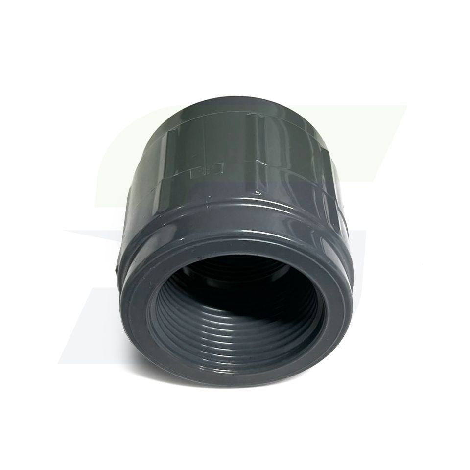 830-012 - 1-1/4" FPT Schedule 80 PVC Coupling