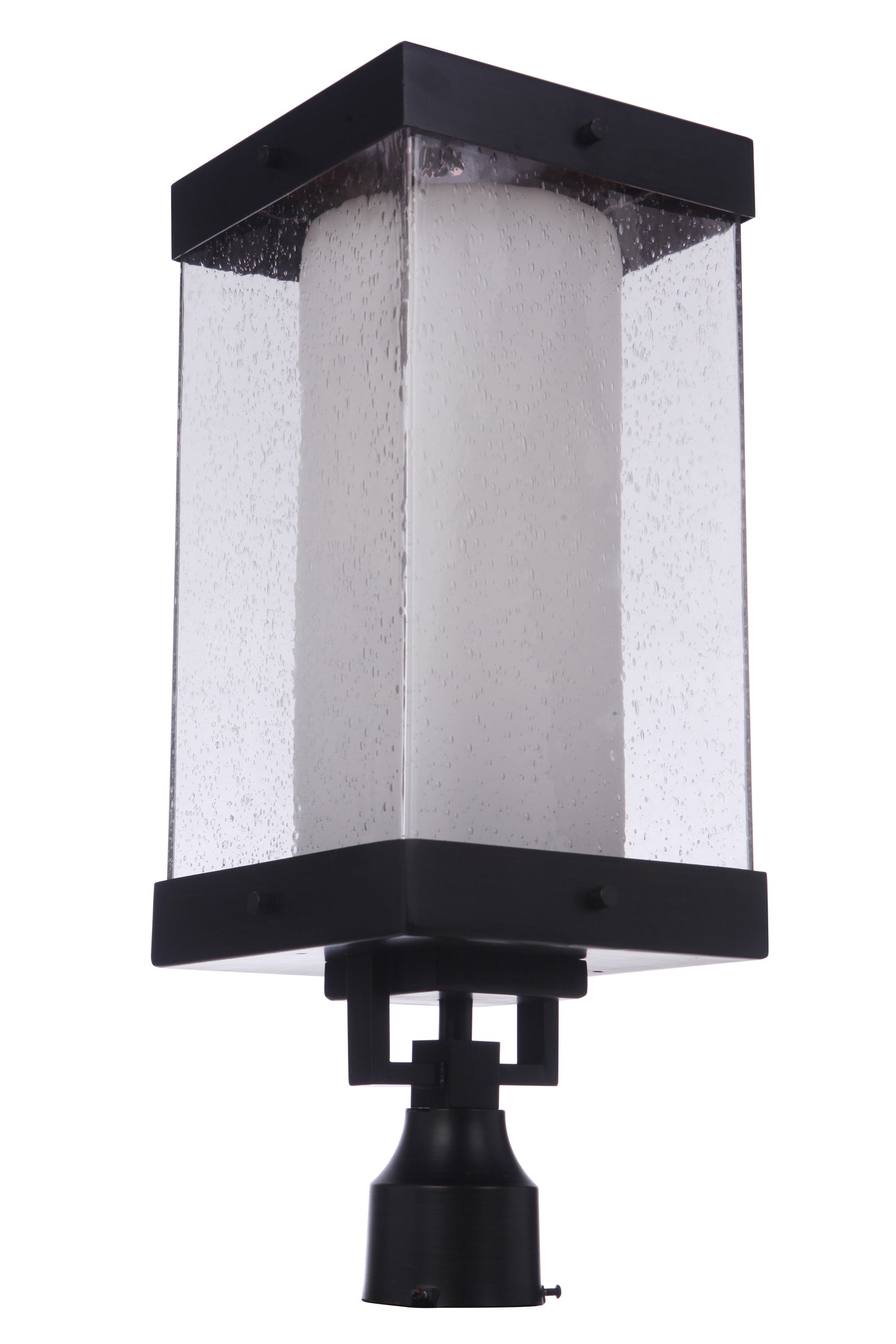 ZA5625-MN - Hayner 1 Light 23" High Post Mount - Midnight