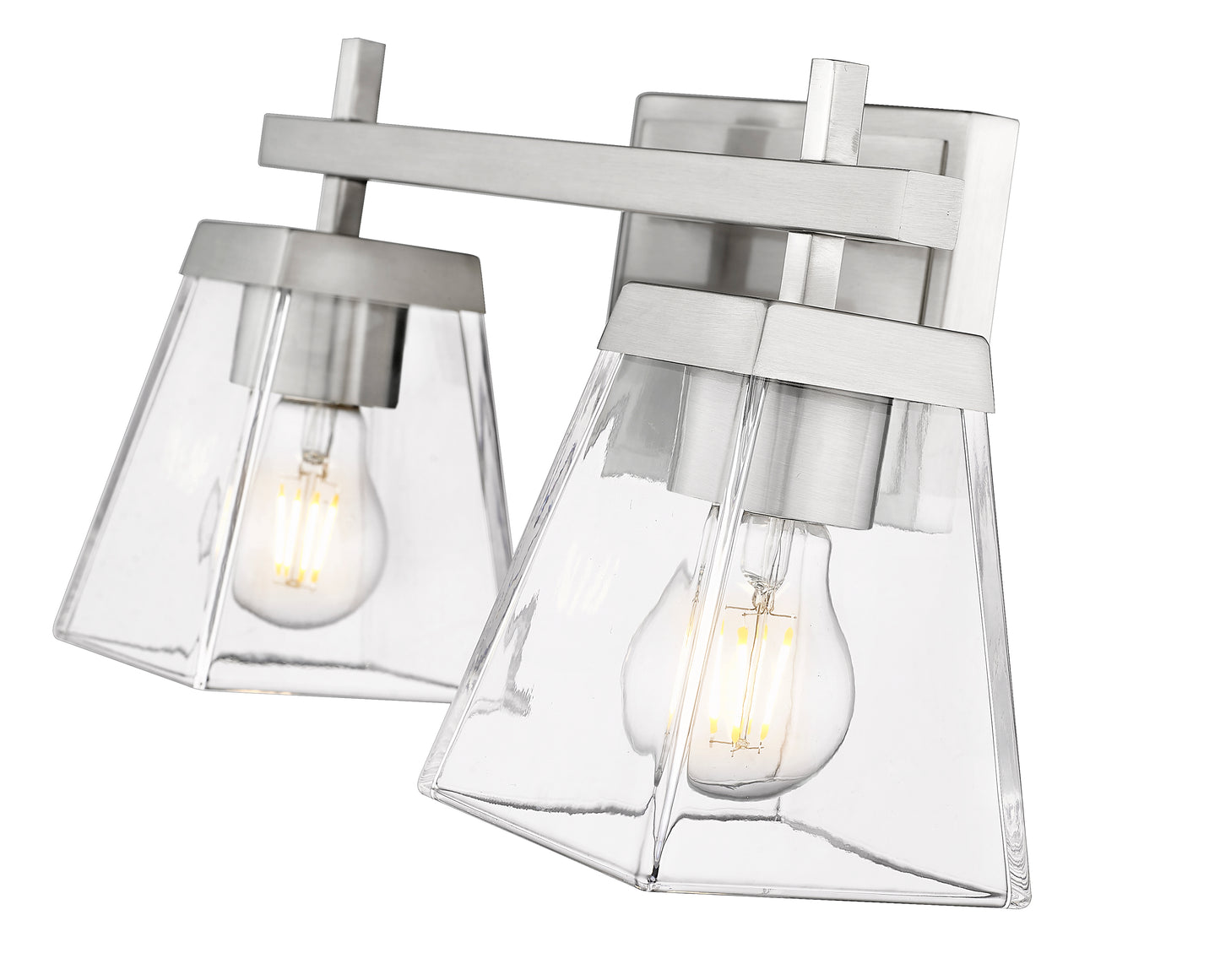 819-2V-BN - Lauren 2 Light 16" Vanity - Brushed Nickel