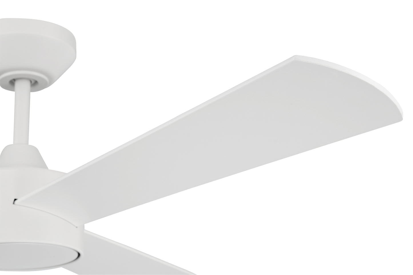 PRV52MWW3-NWF - Provision 52" Indoor/Outdoor Ceiling Fan no Wifi 52" 3 Blade Indoor Outdoor Ceiling Fan - Matte White