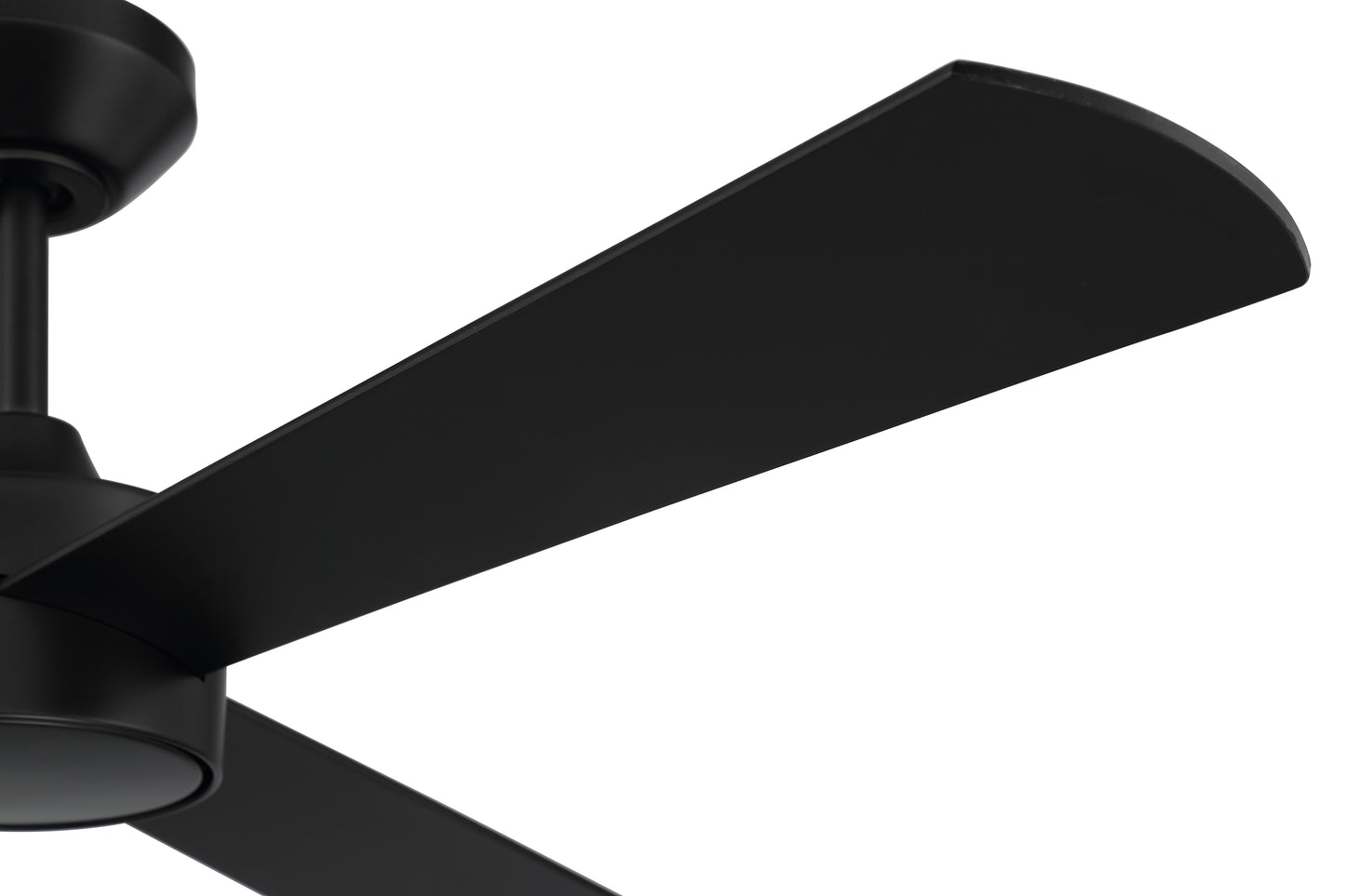 PRV52FB3-NWF - Provision 52" Indoor/Outdoor Ceiling Fan no Wifi 52" 3 Blade Indoor Outdoor Ceiling Fan - Flat Black