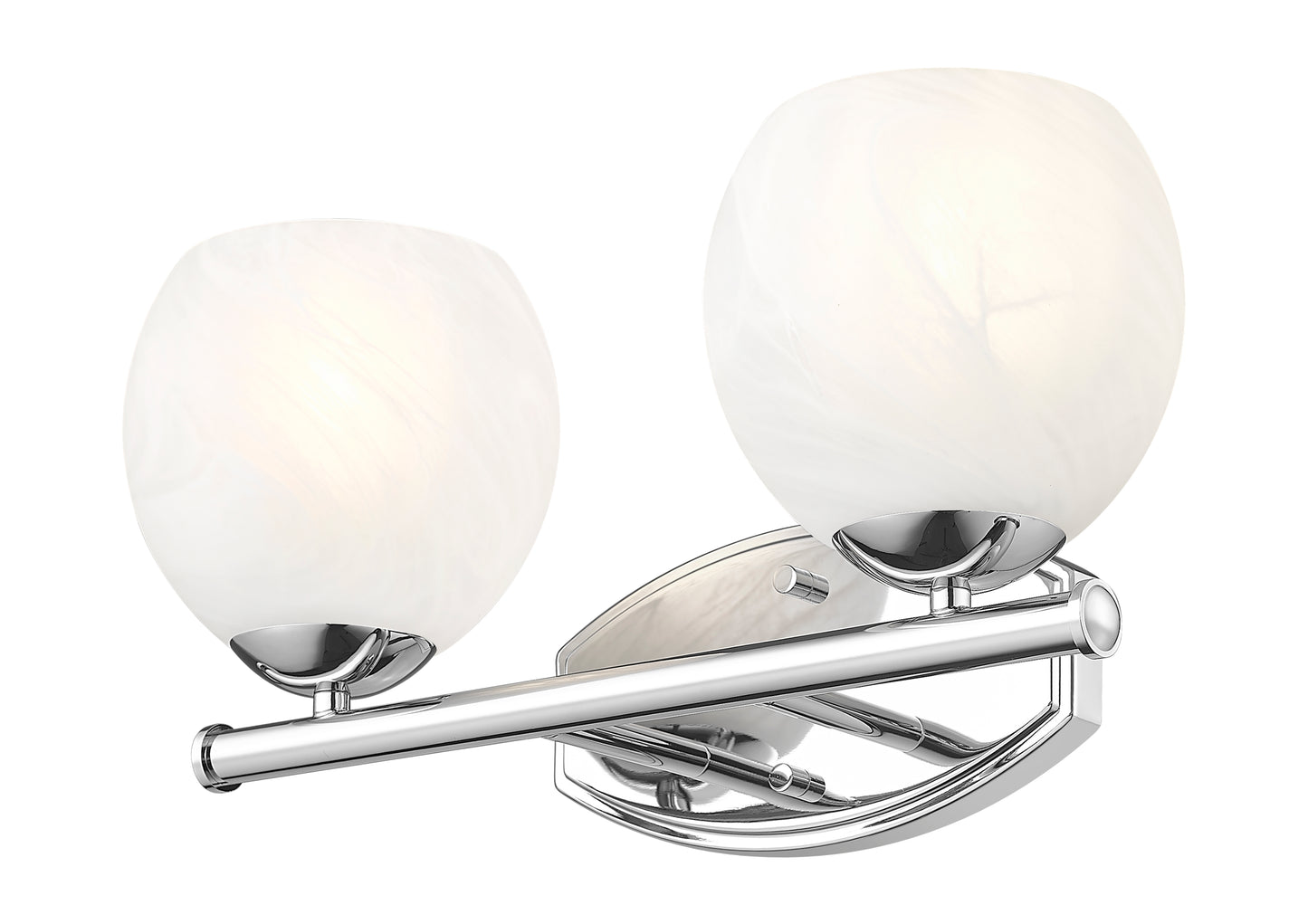 1963-2V-CH - Colette 2 Light 16" Vanity - Chrome