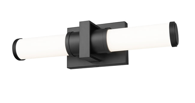 1019-18W-MB-LED - Idris 1 Light 18" Vanity - Matte Black