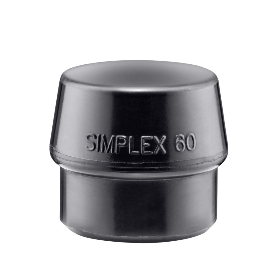 3202.060 - SIMPLEX 60mm Replacement Mallet Head - Black Rubber