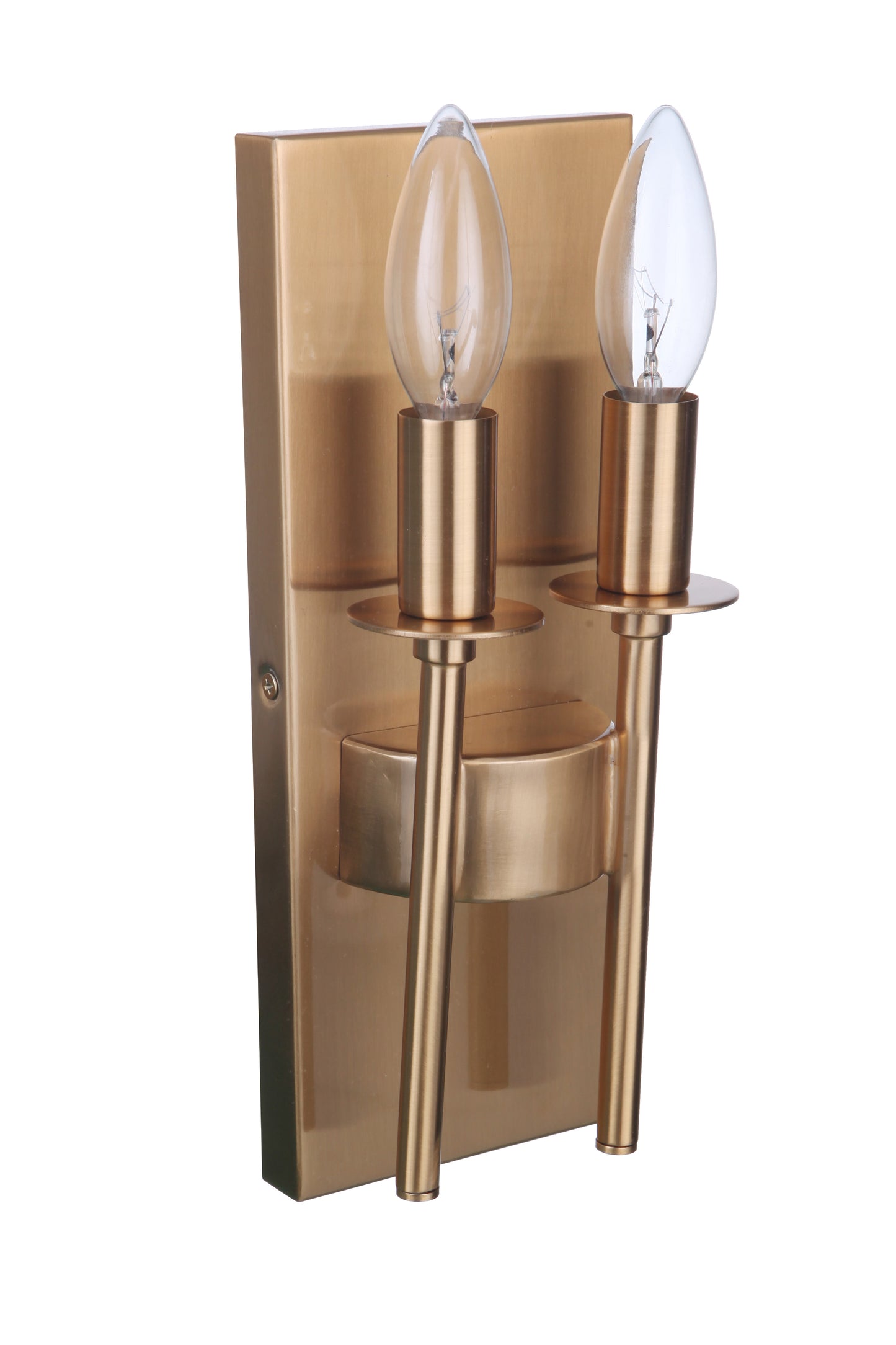 54362-SB - Larrson 2 Light 11" High Wall Sconce - Satin Brass