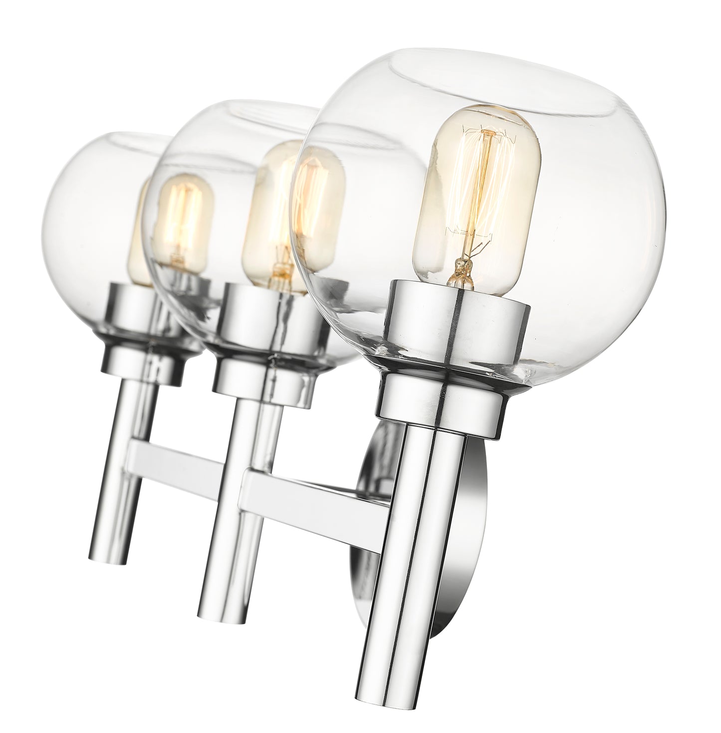 7502-3V-CH - Sutton 3 Light 24" Vanity - Chrome
