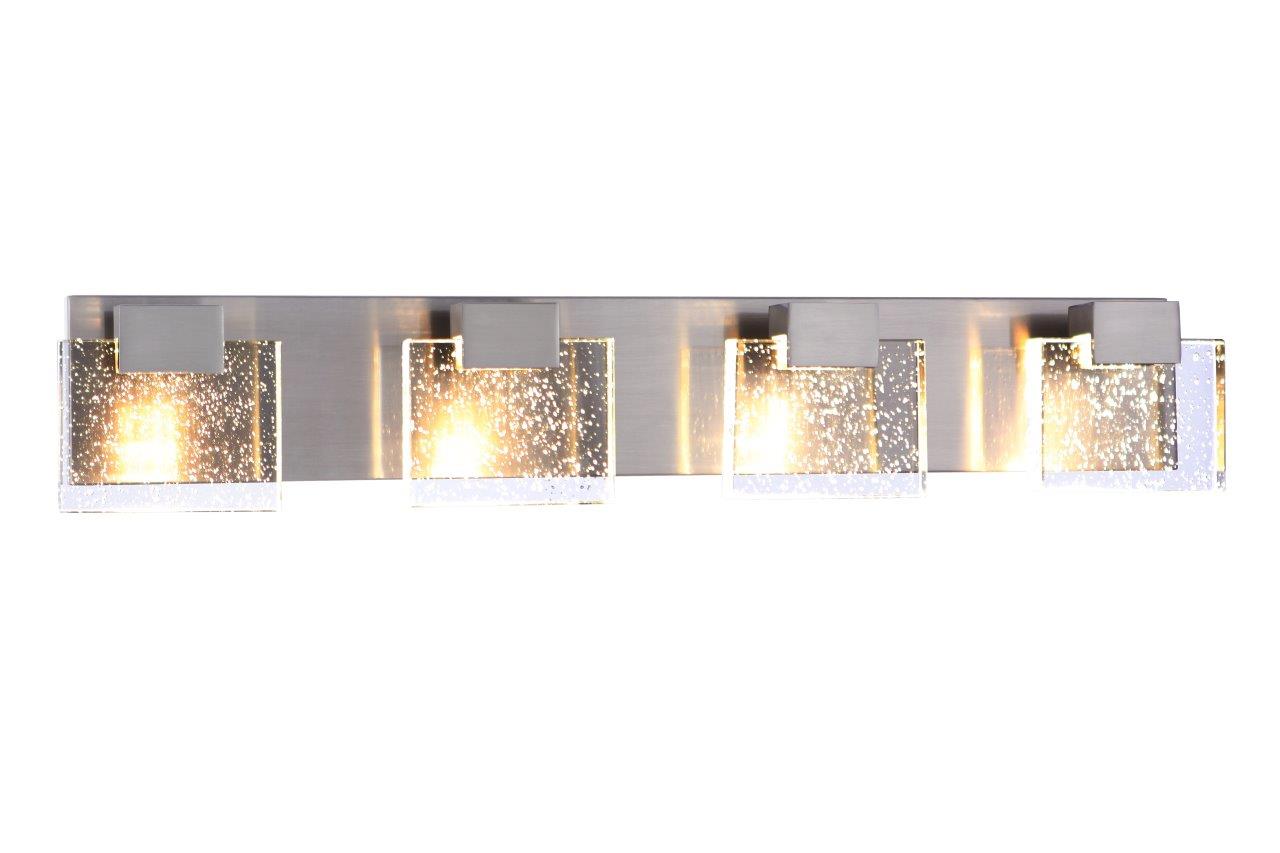 15929BNK-LED - Alamere 4 Light 29" Wide LED Vanity Light - Brushed Nickel