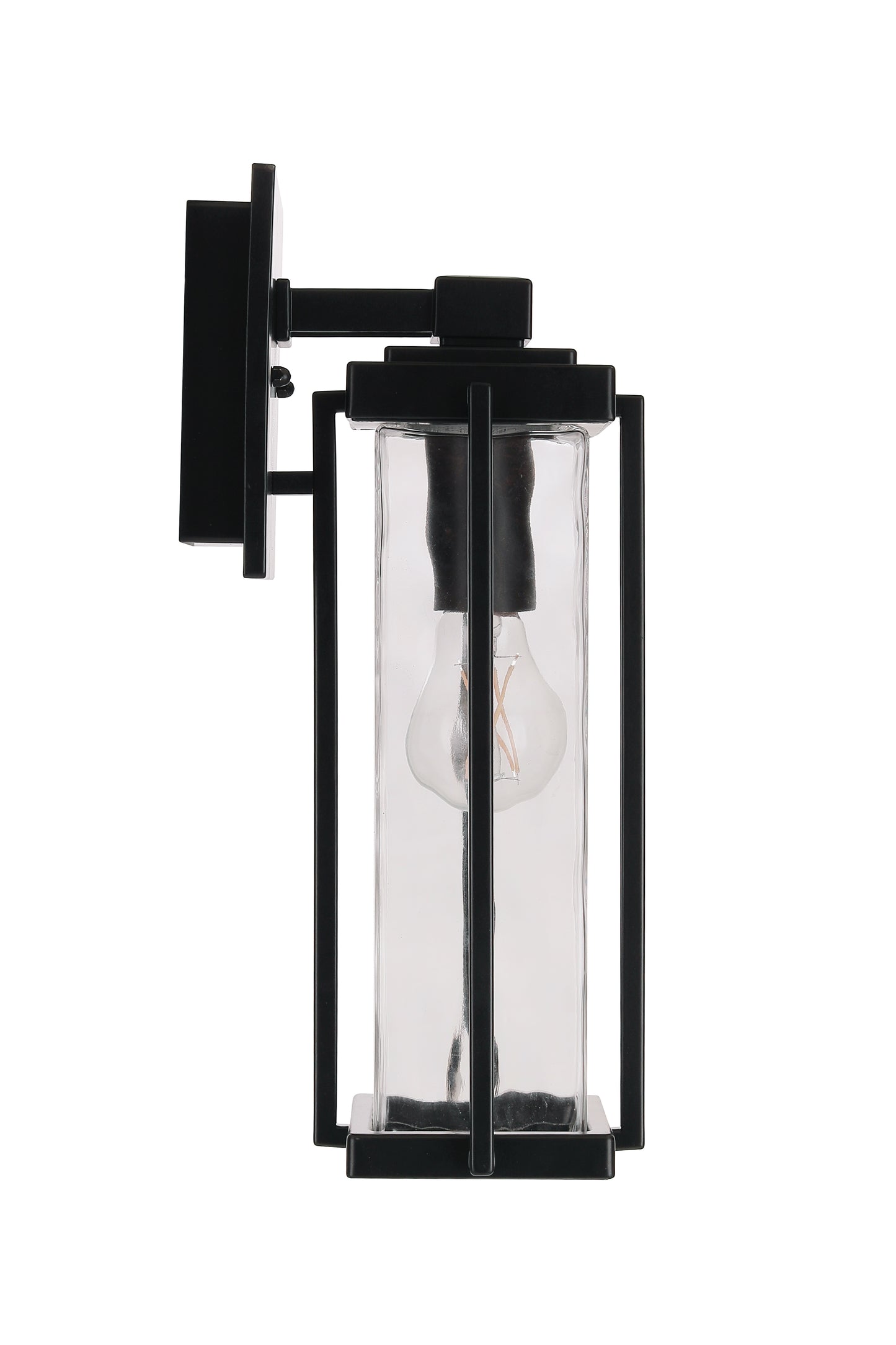Z2604-MN - Pyrmont 1 Light 14.63" High Outdoor Wall Lantern - Midnight