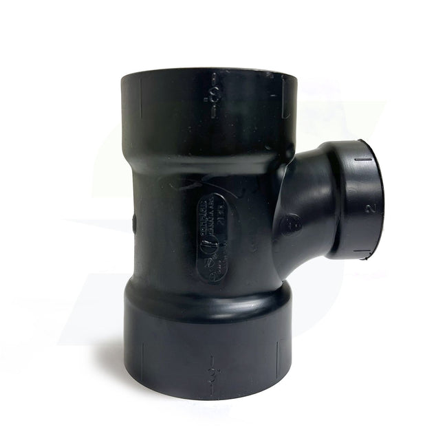 I098800 - 3" x 3" x 2" Hub ABS DWV Sanitary Tee 5811R