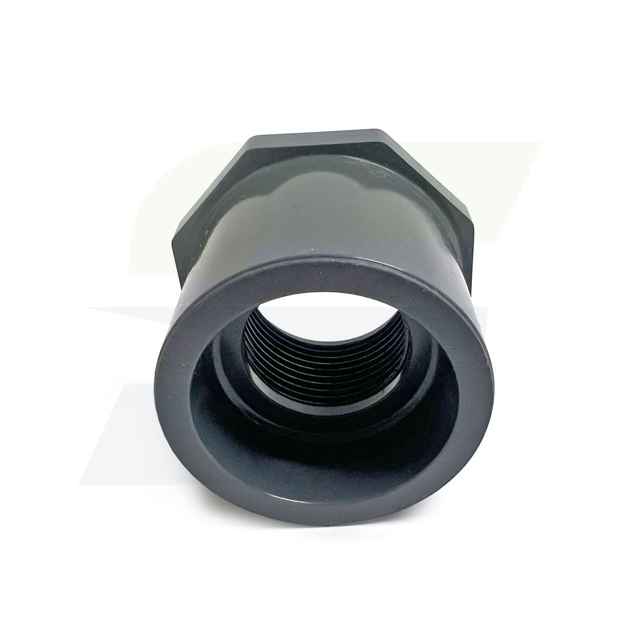 838-211 - 1-1/2" Spigot x 1" FNPT Schedule 80 PVC Bushing