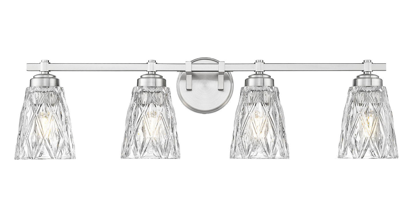 1960-4V-BN - Andree 4 Light 32" Vanity - Brushed Nickel