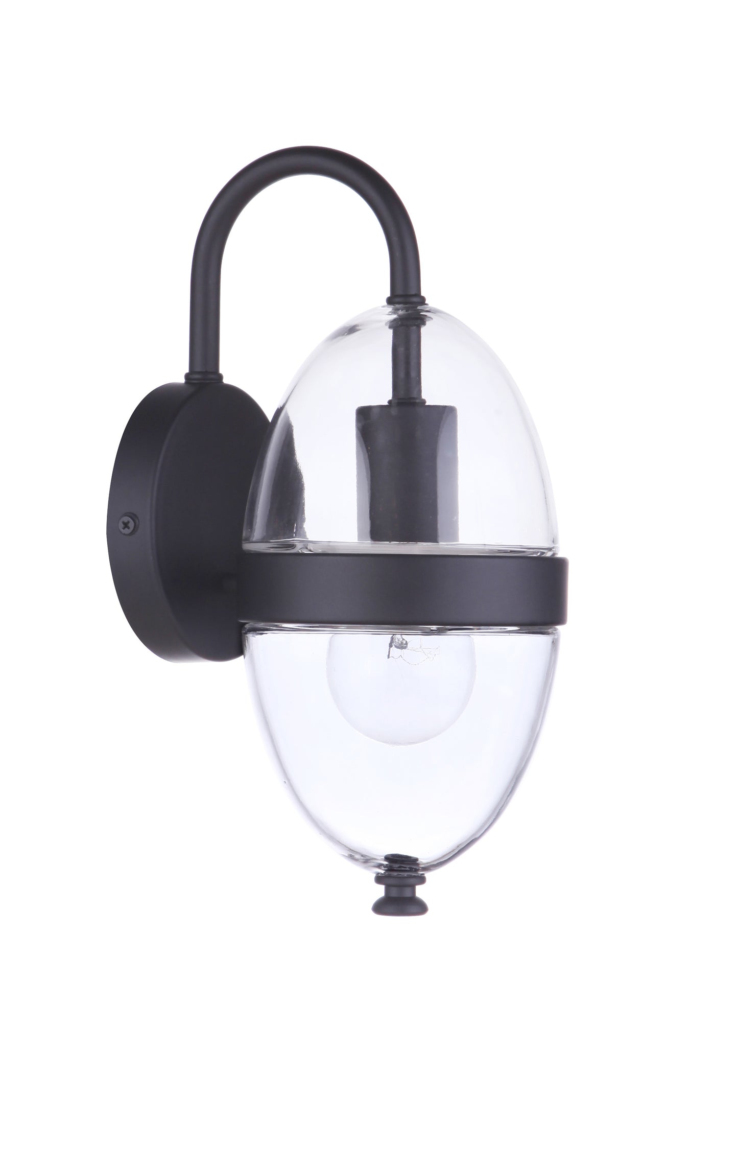 ZA3504-MN - Sivo 1 Light 11.75" High Outdoor Wall Lantern - Midnight