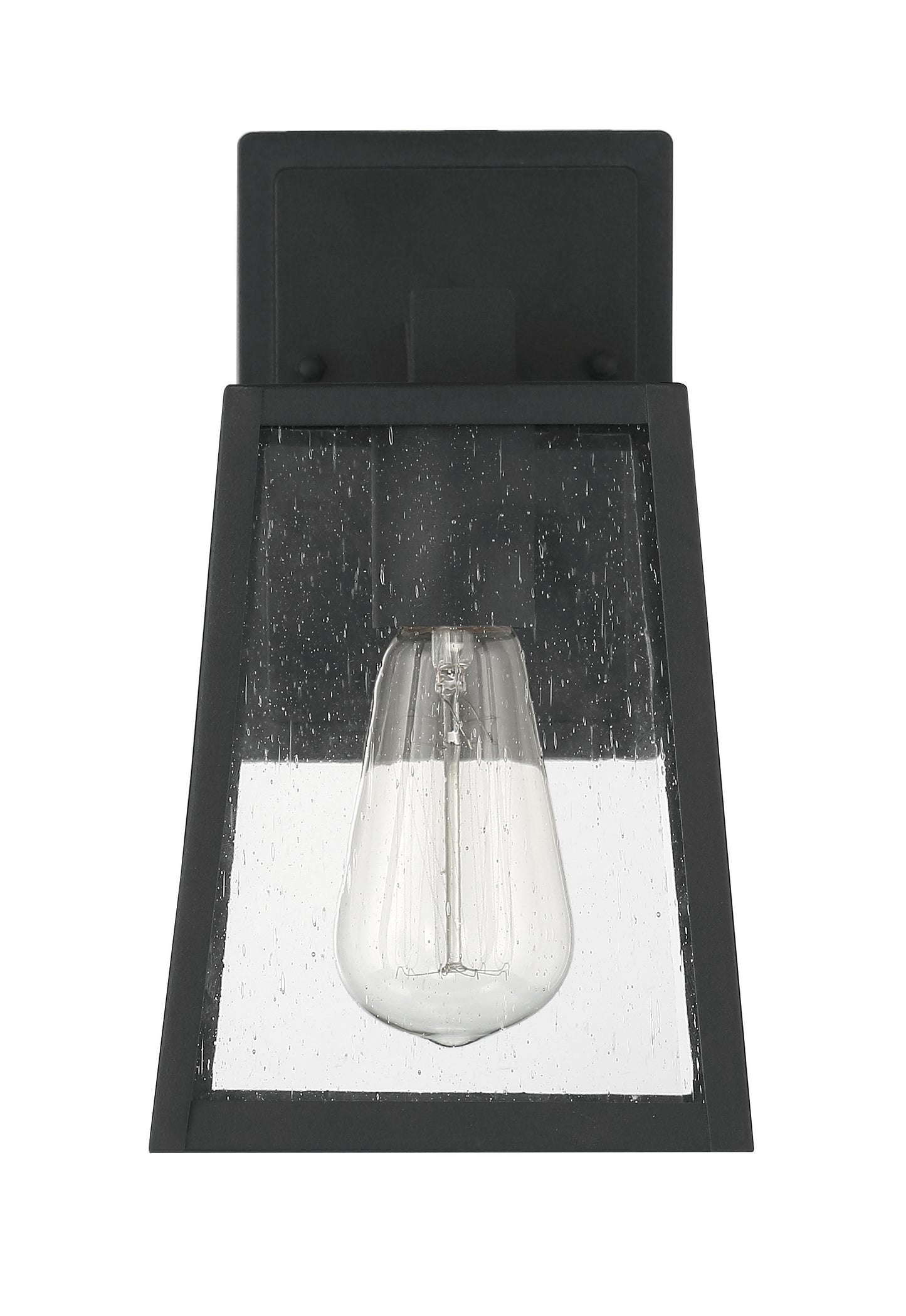 ZA4304-TB - Dunn 1 Light 10.13" High Outdoor Wall Lantern - Textured Black
