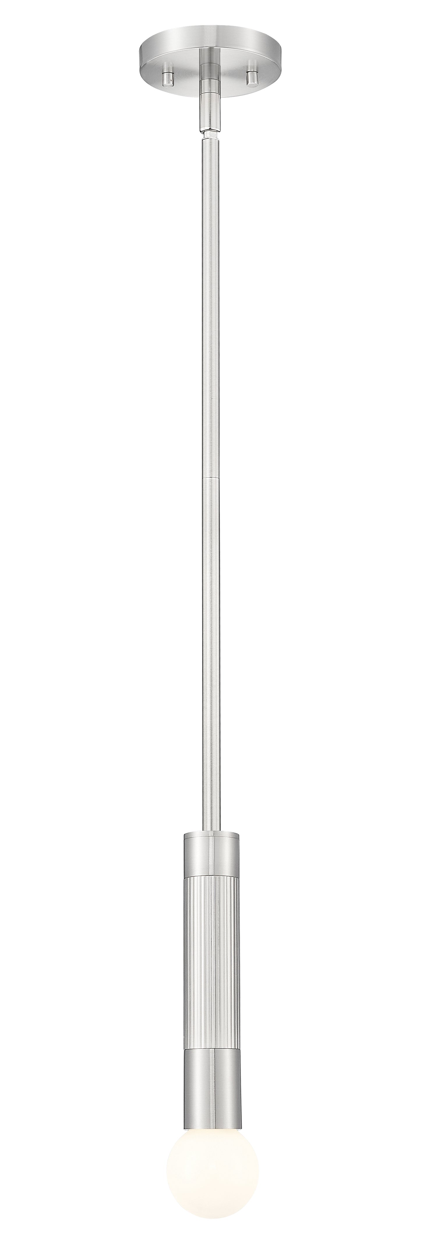 1956P-ROD-BN - Stari 1 Light 5" Pendant - Brushed Nickel