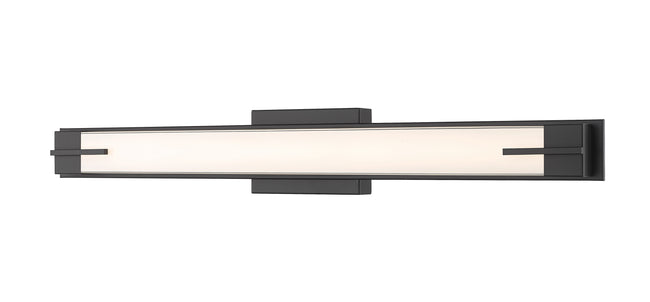 4100-33W-MB-LED - Chase 1 Light 33" Vanity - Matte Black