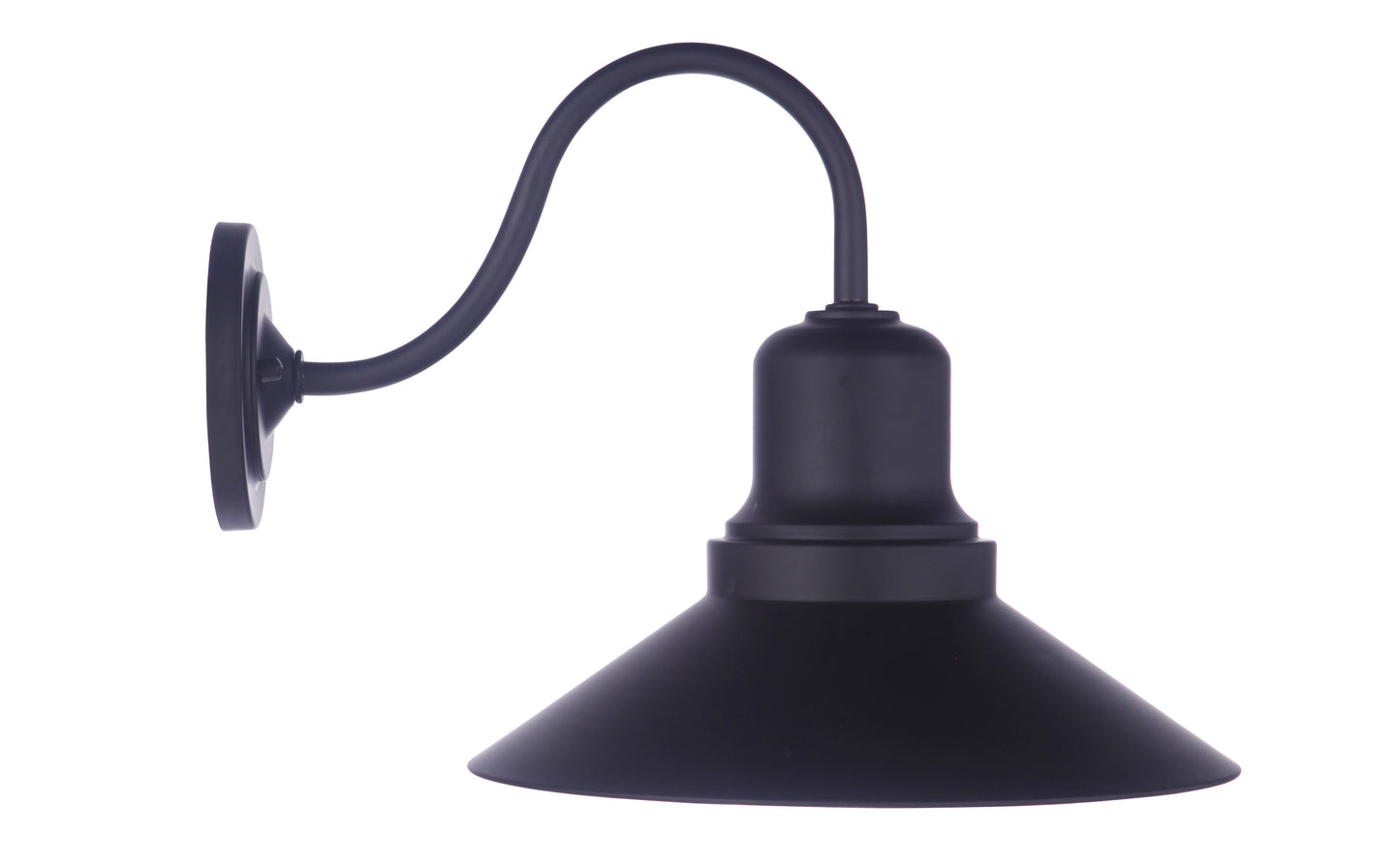 ZA5404-MN - Singleton 1 Light 10.25" High Outdoor Wall Lantern - Midnight