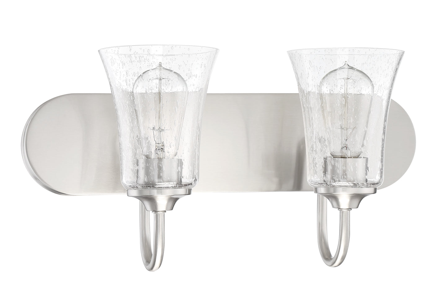 50402-BNK - Gwyneth 2 Light 18" Wide Vanity Light - Brushed Nickel